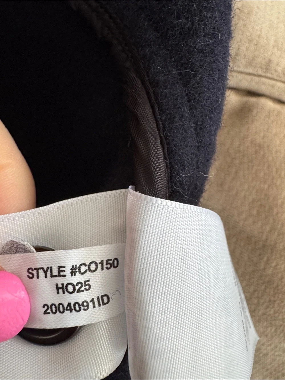 J Crew Duffle coat in wool Size L